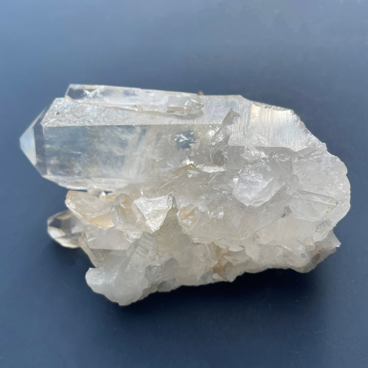 Starbrary Clear Quartz Cluster with Rainbows #1