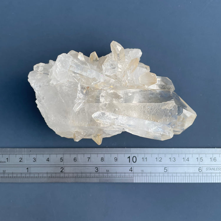 Starbrary Clear Quartz Cluster with Rainbows #1