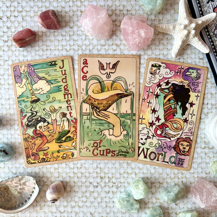 Dame Darcy Mermaid Tarot Gold Edition