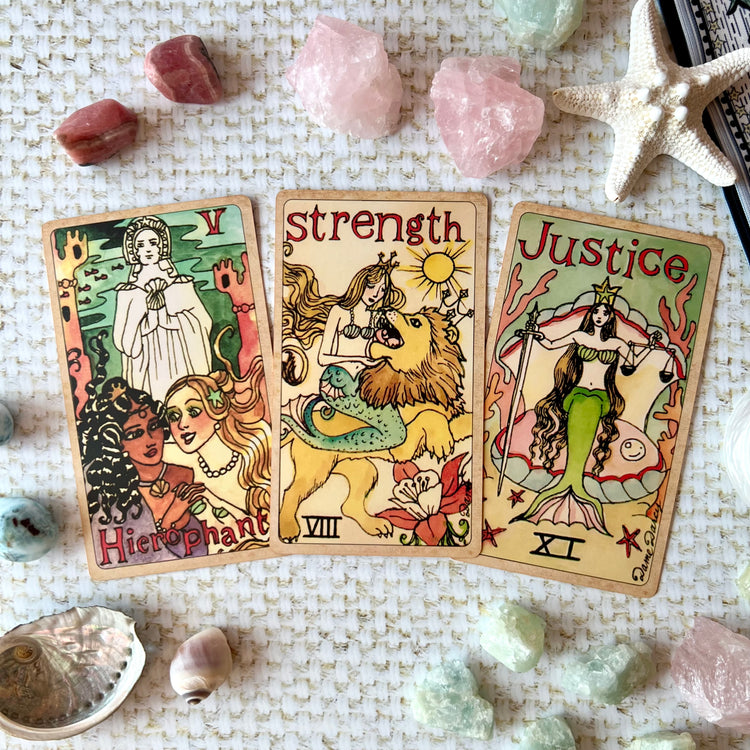 Dame Darcy Mermaid Tarot Gold Edition