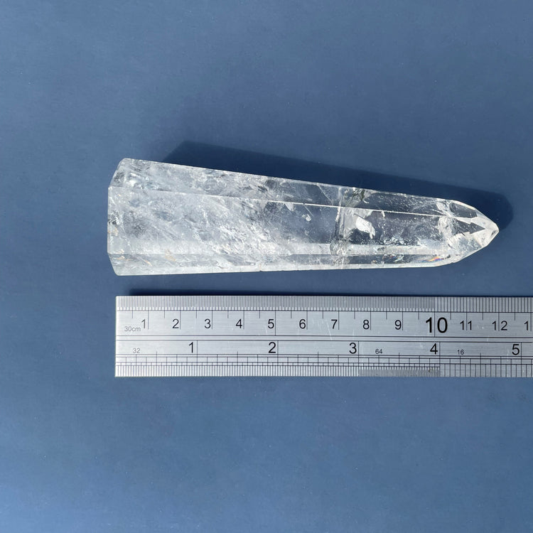 Clear Quartz Tower with Natural Rainbows #2