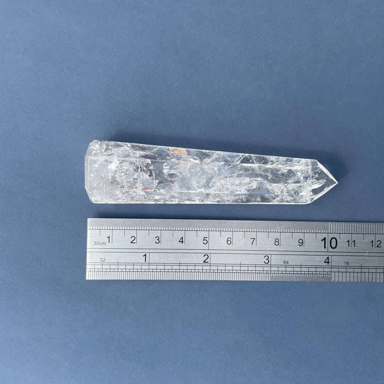 Clear Quartz Tower with Natural Rainbows #6