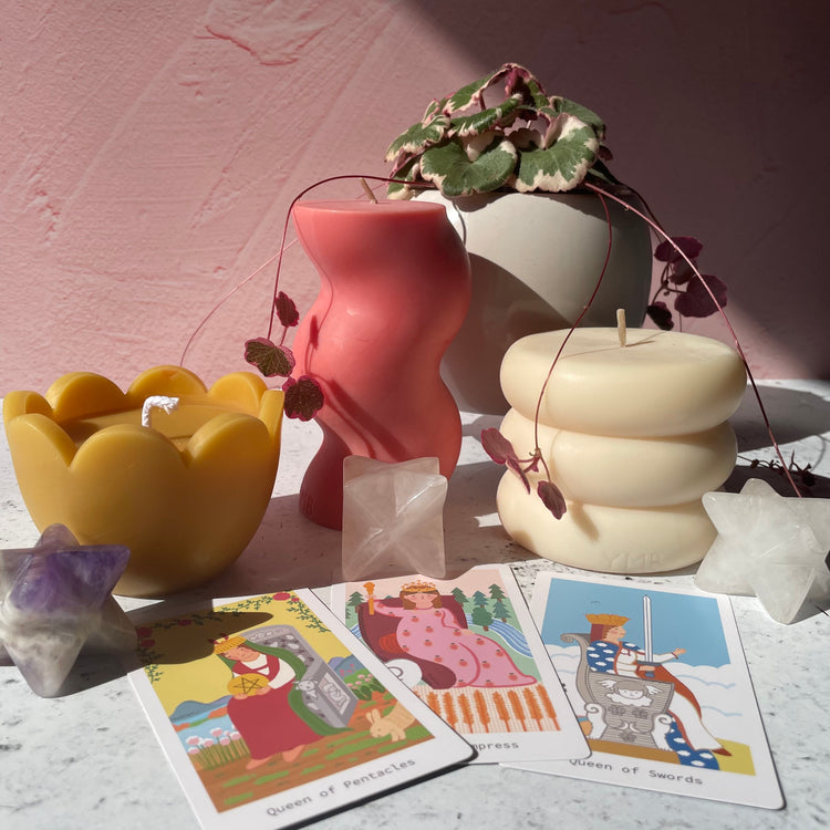 Tulip Candle Mustard Candle