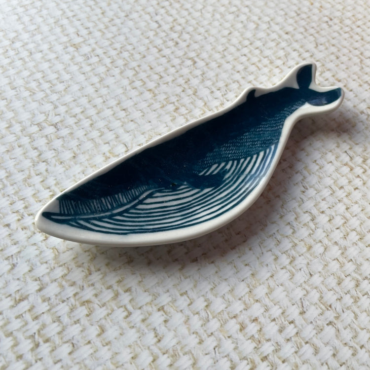 Baby Whale Ceramic Dish