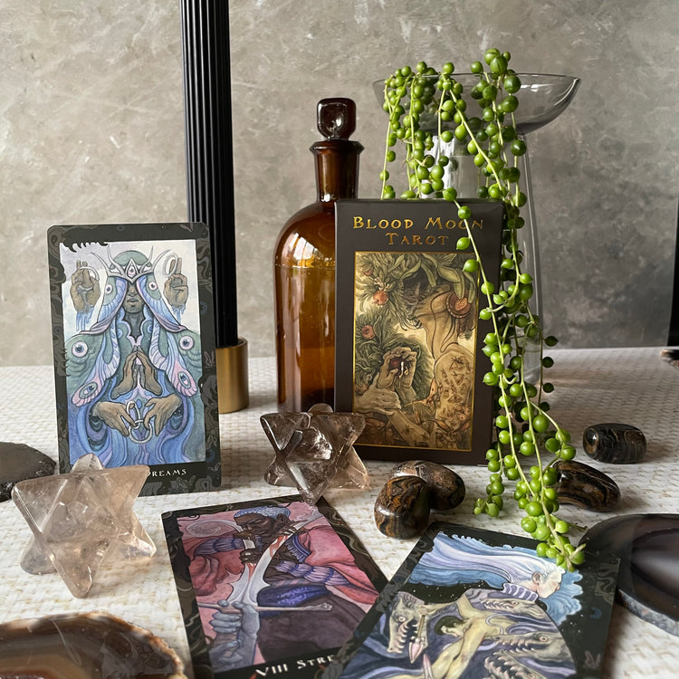 Blood Moon Tarot - First Edition