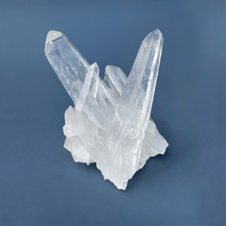 Lemurian Seed Starbrary Clear Quartz Laser Cluster  #1