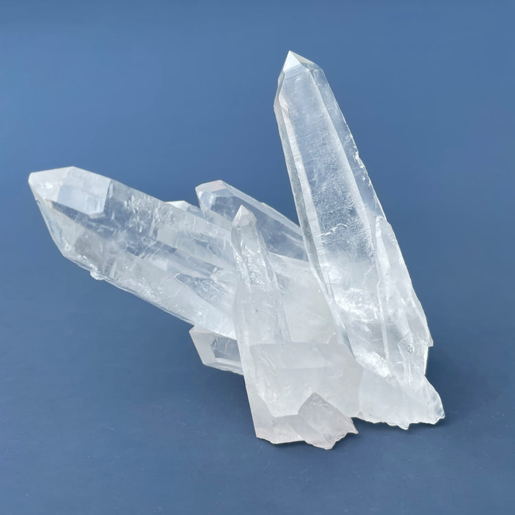 Lemurian Seed Starbrary Clear Quartz Laser Cluster  #1