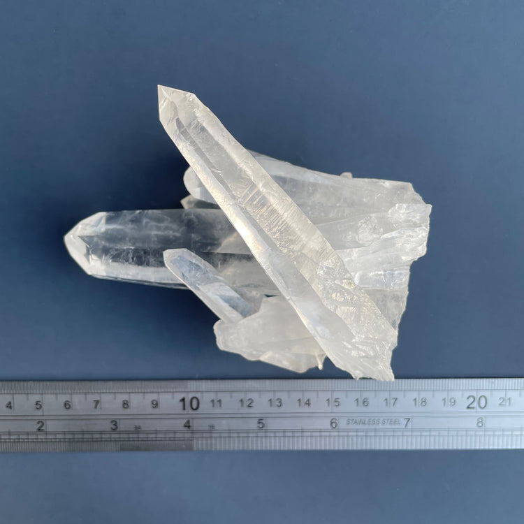 Lemurian Seed Starbrary Clear Quartz Laser Cluster  #1