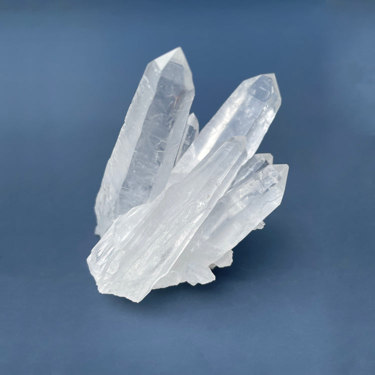 Lemurian Seed Starbrary Clear Quartz Laser Cluster  #1