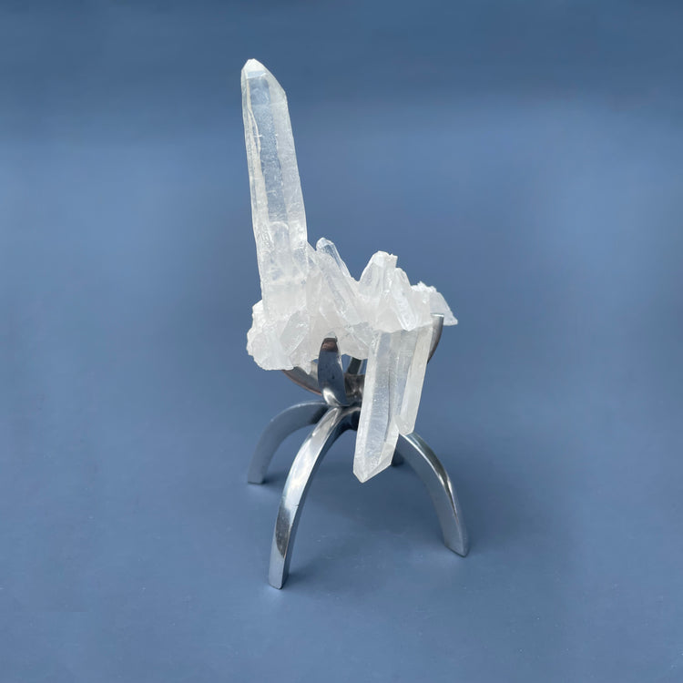 Silver Crystal Claw Stand
