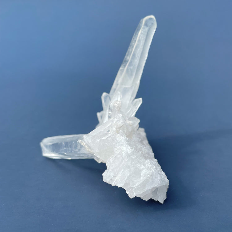 Lemurian Seed Starbrary Clear Quartz Laser Cluster  #2