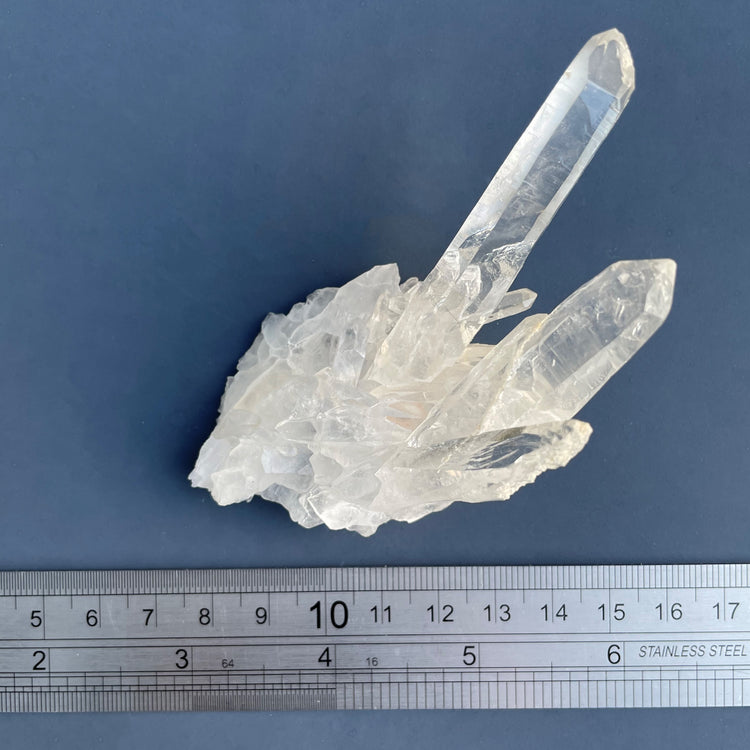 Lemurian Seed Starbrary Clear Quartz Laser Cluster #4