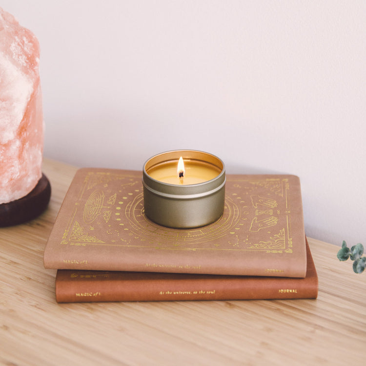 MOI Vegan Leather Journal Lined – Fawn Brown