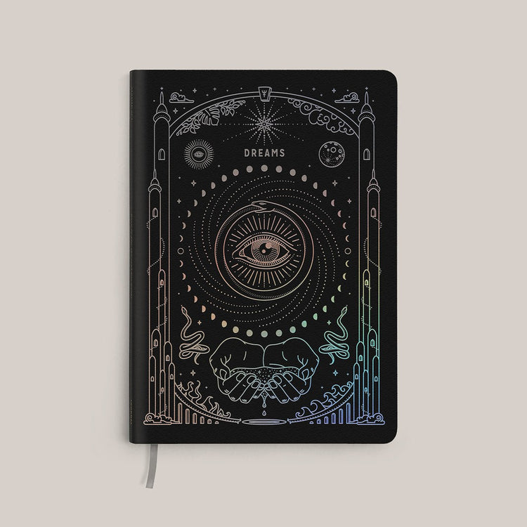 MOI Ether Dream Journal – Black / Silver Holo