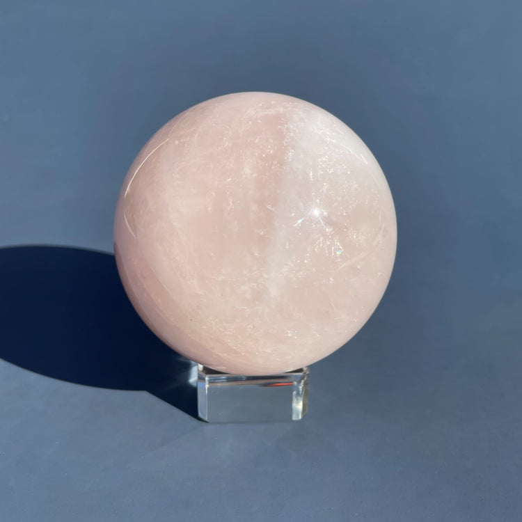 Rose Quartz Sphere #2