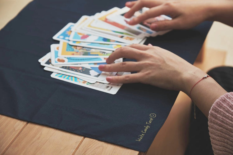 Waite Candy Tarot Divination Cloth
