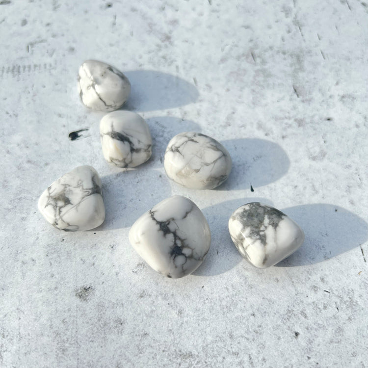 Howlite Tumbled Stones