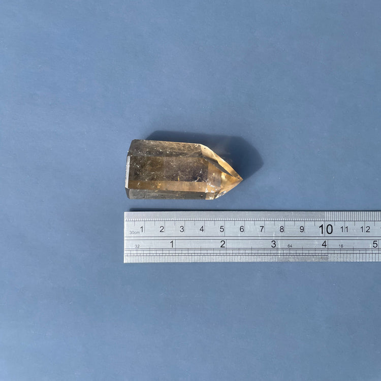 Grade A Natural Citrine Tower with Rainbows #4