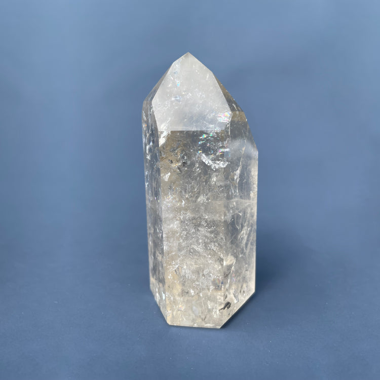 Grade A Natural Citrine Tower with Rainbows #7