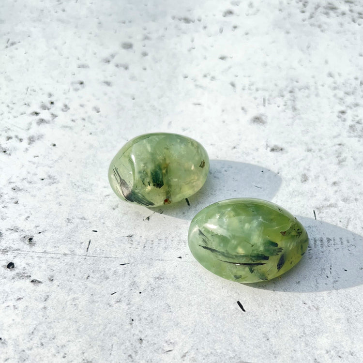 Prehnite Tumbled Stones