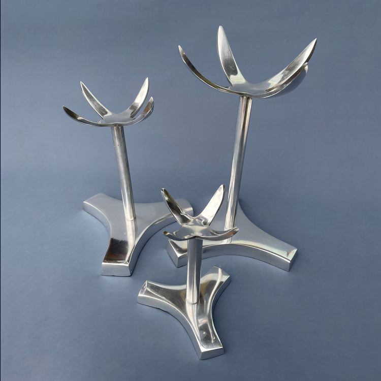 Silver Crystal Display Stand