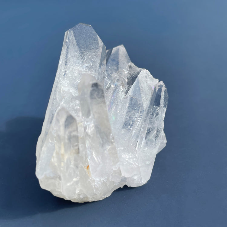 Starbrary Clear Quartz Cluster with Rainbows #3