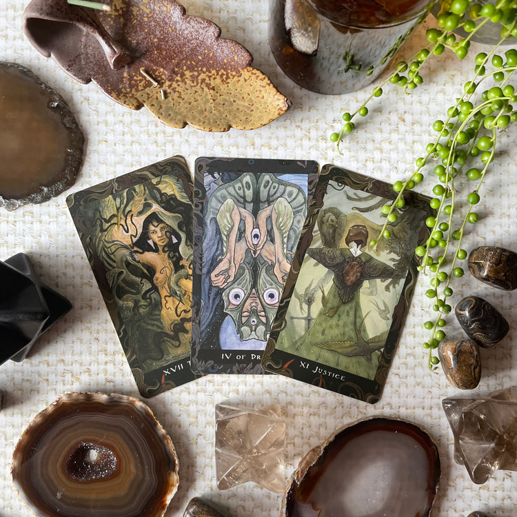 Blood Moon Tarot - First Edition