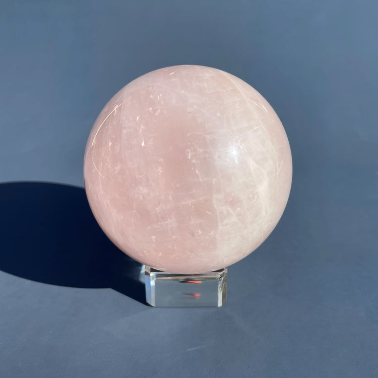 Rose Quartz Sphere #2
