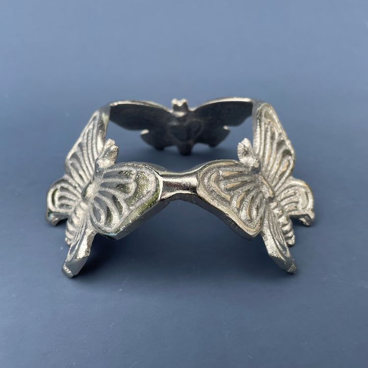 Silver Butterfly Stand