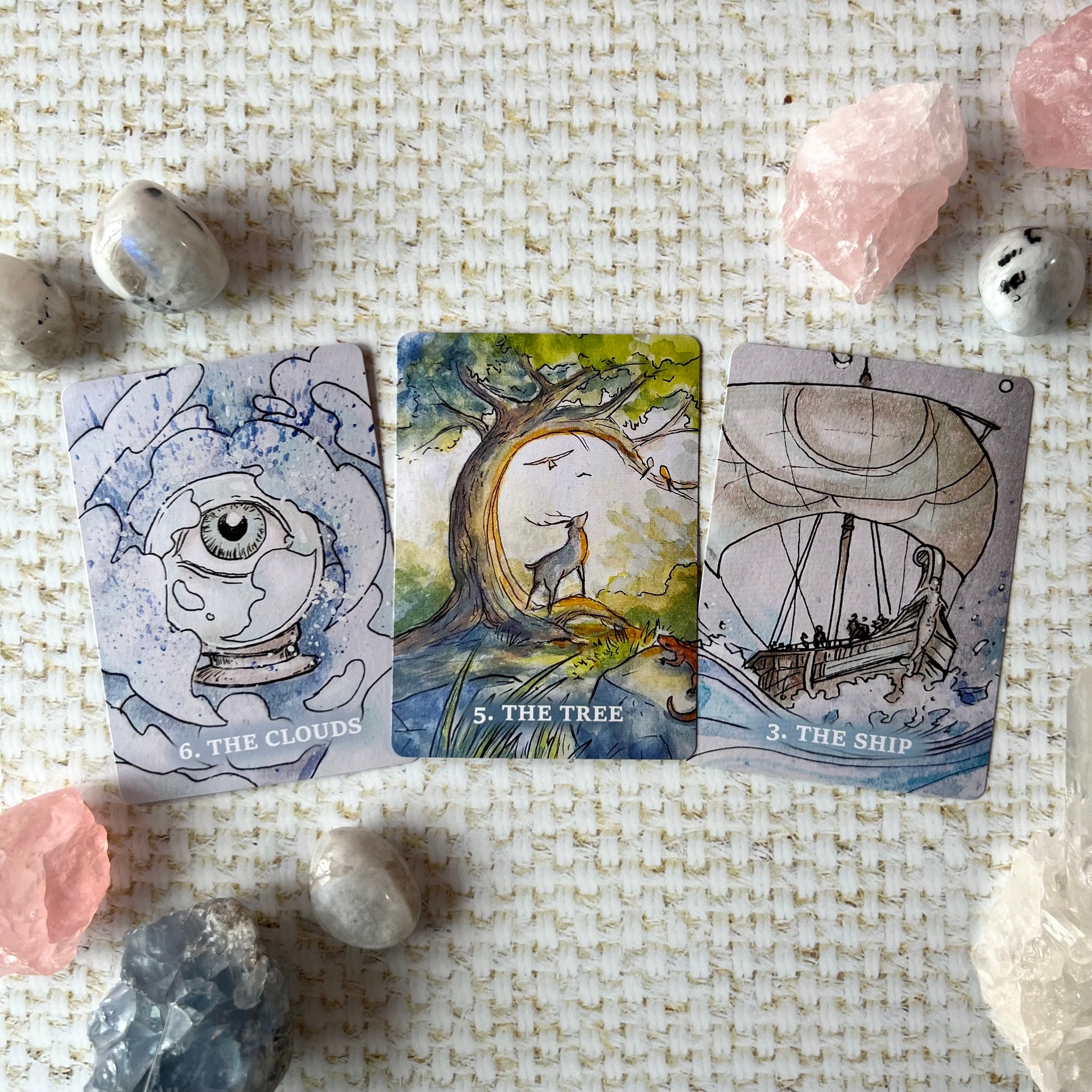 Paper Oracle The Paper Oracle Lenormand Deck | MYSTIKO HOUSE