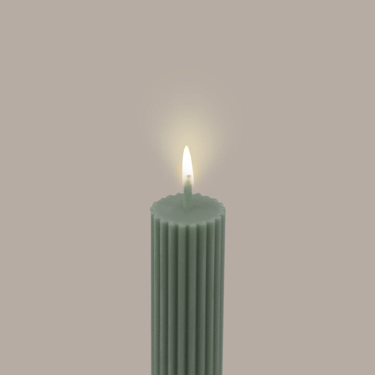 Column Pillar Candle Duo - Eucalyptus