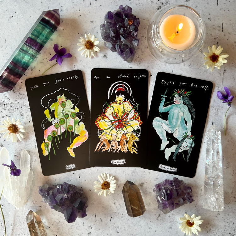 Outgrow Yourself Oracle and Tarot