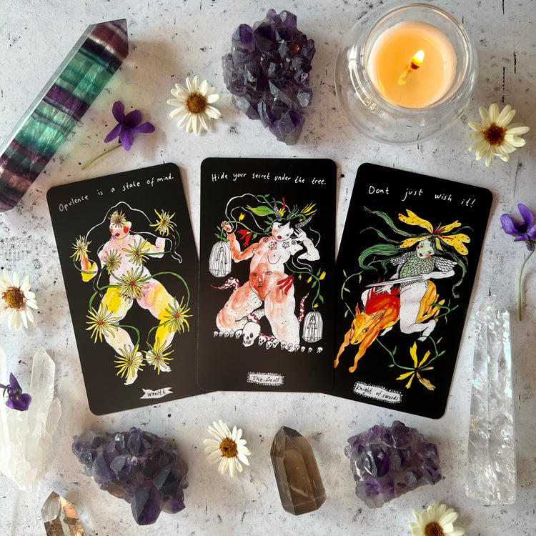 Outgrow Yourself Oracle and Tarot