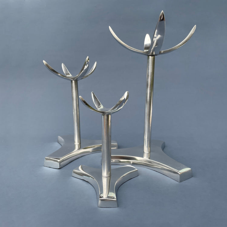 Silver Crystal Display Stand